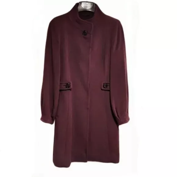 Cinzia Rocca Due Virgin Wool Coat Size 4