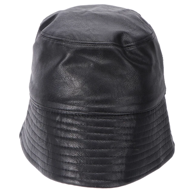 Cappello secchio autunnale in pile di agnello cappello da pioggia caldo cappello da pesca