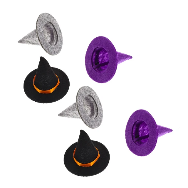 6 Pz Cappelli Bottiglia Vino Coperchio Bottiglia Mini Cappello Feltro