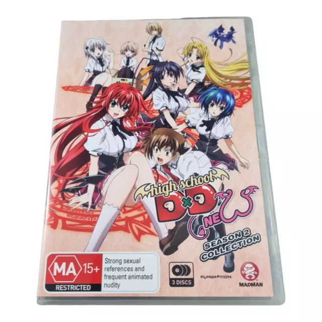 High School DxD New: Anime Blu Ray DVD Combo 5-Disc Set Region B