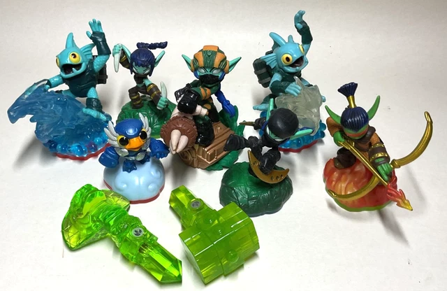 Lot De 3 Figurines Skylanders Trap Team (PS4, 2014) - Très Bon état
