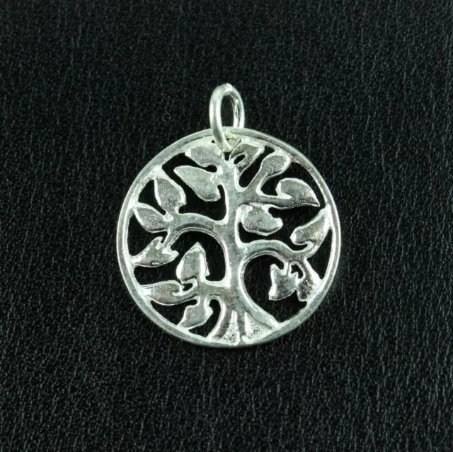 Albero Vita Rimorchio Vero 925 Argento Della Energie Unisex Regalo di Yoga