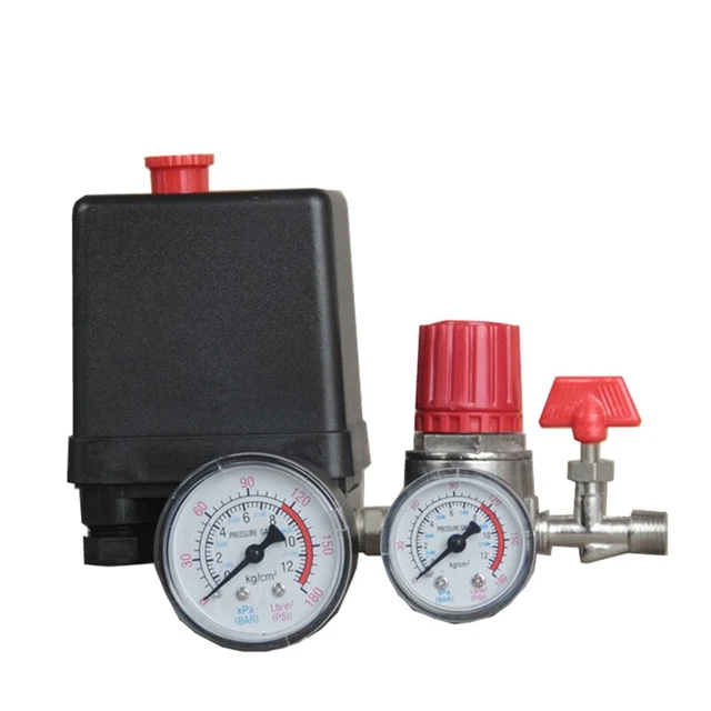 Compressore D'Aria Pressostato Controllo 15A 240V/AC Valvola di Regolazione M7A7