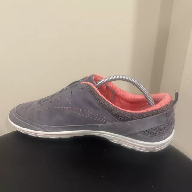 ECCO Arizona Women’s Sneaker Dark Shadow Gray Coral Size EU 42 US 11 - 11.5 2