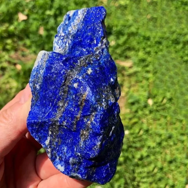 Blue Lapis Lazuli Crystal Gemstone Healing Polished Quartz Rough Mineral Reiki