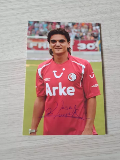 KONSTANTINOS LOUMPOUTIS # FC TWENTE / GREECE 6x4 OFFICIAL AUTOGRAPHCARD UNSIGNED