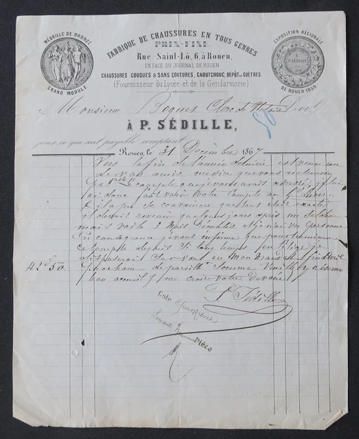 ANCIENNE FACTURE PHARMACIE Centrale De France Paris- 1230 EUR 7,99