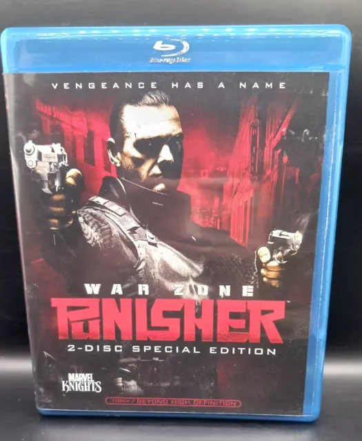 Punisher - War Zone (Special Edition/2-Disc Blu-ray) - LIKE NEW