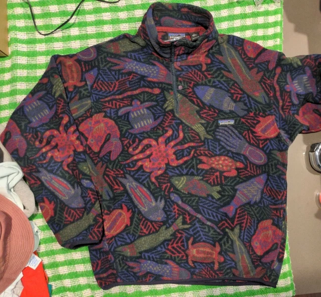 Patagonia fish fleece top