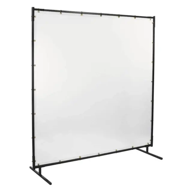 Steiner 539-4X6 Protect-O-Screen Classic Clear Vinyl Welding Curtain with Frame