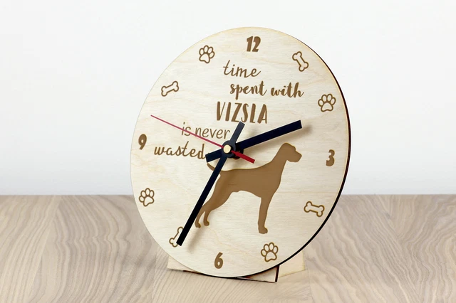 SignMission Shiba Inu Horloge murale pour chien Motif chien