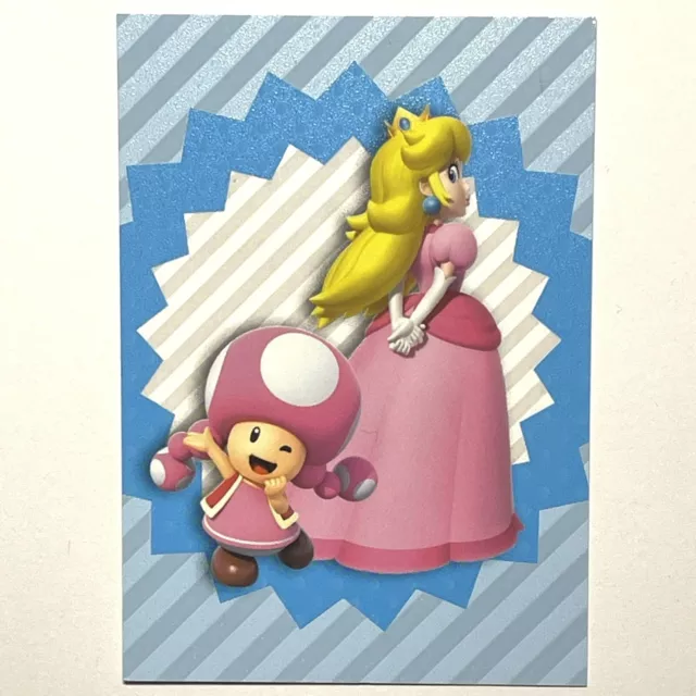 2022 - Super Mario Trading Card Collection - Panini - 111 - Group Card - Peach