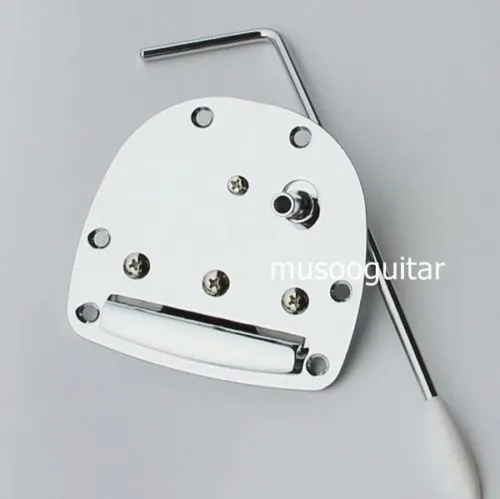 NEW Jazzmaster Jaguar Chrome TREMOLO Tailpiece Bridge Guitar Vibrato & Whammy