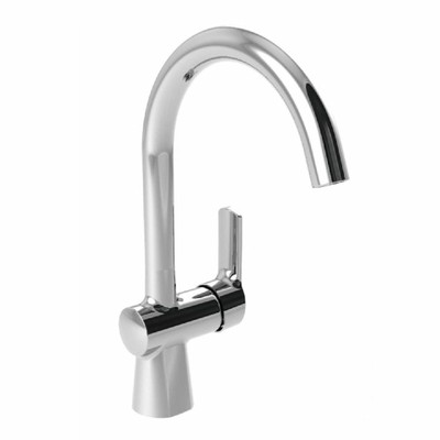 Alpha Heinrichschulte Robinet de Lavabo Alpha _ 100 avec Set de Vidange 