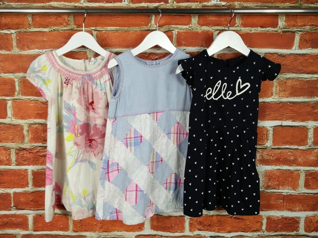 Girls Bundle Age 2-3 Years Gap Next Elle Dress Set Summer Patchwork Floral 98Cm