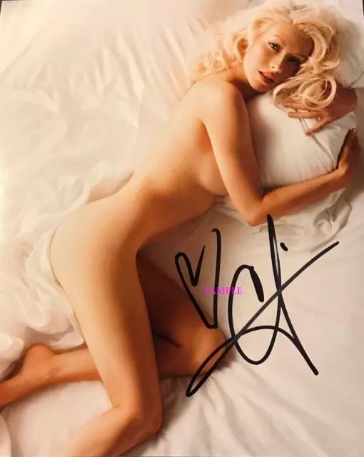 Christina Aguilera #2 Reprint Signed 8X10 Photo Autographed Picture Christmas