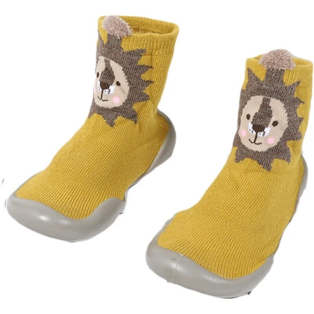 Pantofole antiscivolo bambini bambina ragazzi bambini calze scarpe di cotone inverno caldo 2