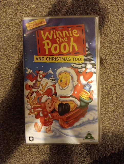 Winnie The Pooh And Christmas Too Vhs WINNIE THE POOH And Christmas Too! (VHS, 1997) £5.99 - PicClick UK