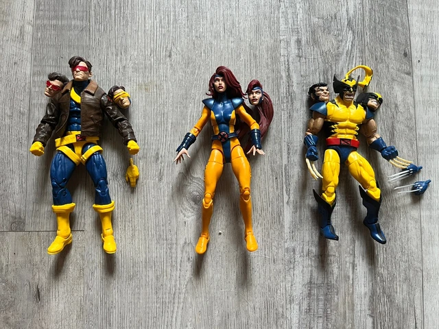 MARVEL LEGENDS X-MEN Wolverine Jean Grey Cyclops Love Triangle 3 Pack ...