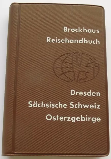 Altes DDR Reisehandbuch Dresden Sächsische Schweiz Osterzgebirge Ausgabe 1965