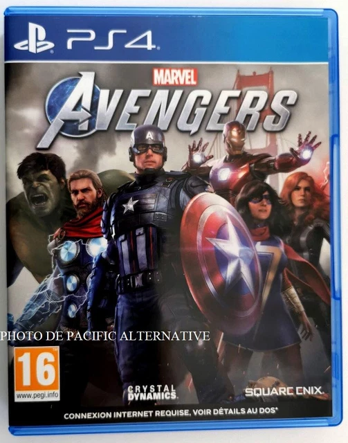 jeu MARVEL AVENGERS pour PLAYSTATION 4 en francais PS4 aim game spiel juego TBE
