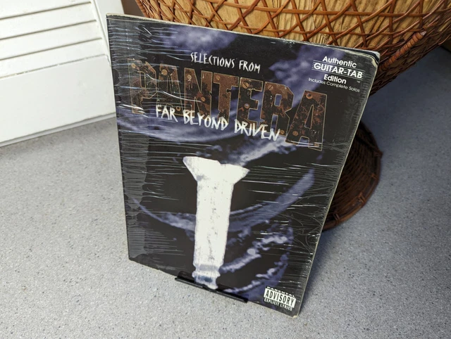 Pantera, Selections from Far Beyond Driven Guitar Tab Edition Songbook