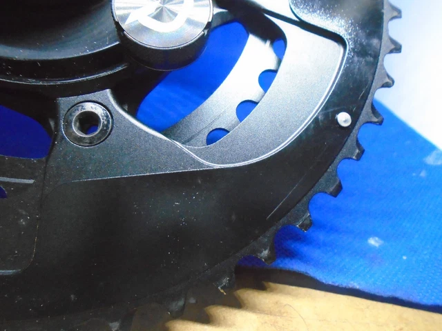 Quarq DZERO Straßenleistungsmesser 170 mm 52./36T schwarz ¬ 7