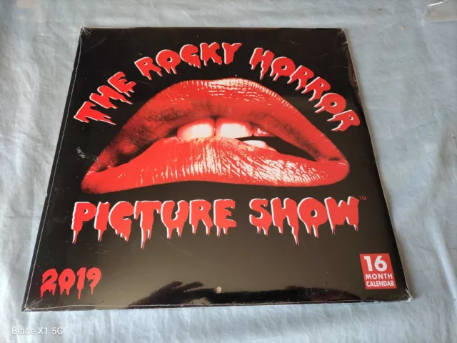 The Rocky Horror Picture Show Movie 16 Month 2019 Photo Wall Calendar NEW SEALED