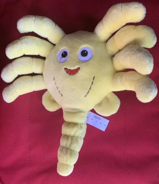 Lootcrate Exclusive Phunny Yellow Aliens Film Face Hugger 8" Plush Soft Toy