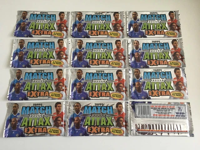 12x CONFEZIONI TOPPS MATCH ATTACCAX EXTRA 2007-2008 2007-08 07/08 2007/08 SIGILLATE