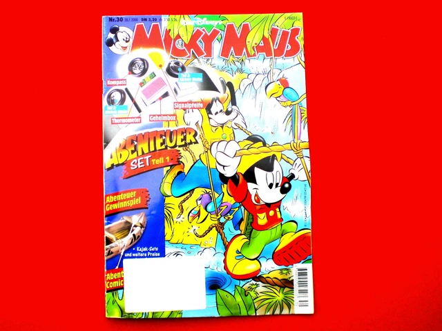 Comic MICKY MAUS  Heft 30 2000 mit Beilage