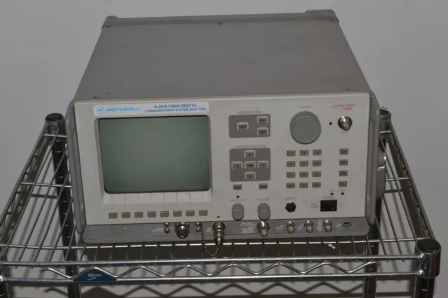Motorola R-2670 FDMA Digital Communications System Analyzer  (RJX27)
