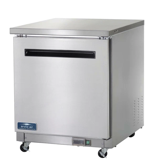 Arctic Air AUC27F 28" Undercounter Freezer 1 Door Stainless Exterior