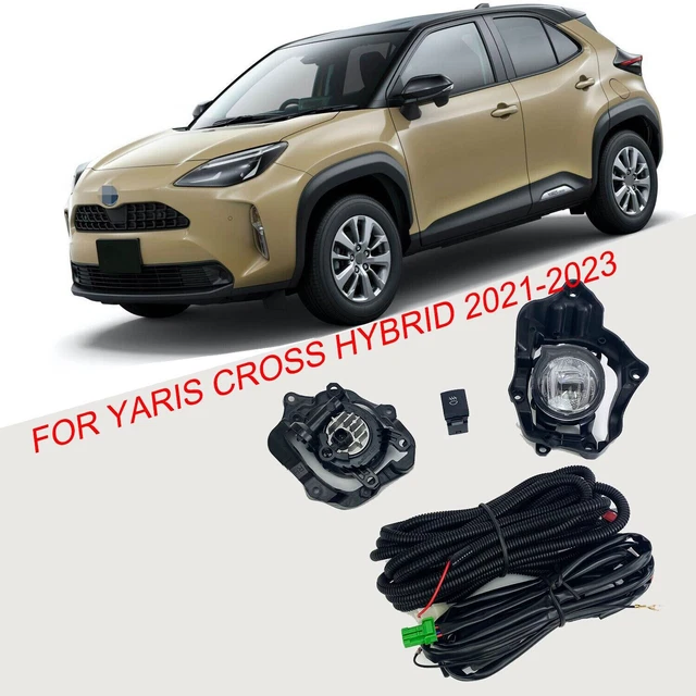 LED DRL Bumper Fog Light Kit W/ Frame, Wiring, Switch – For Nissan Kicks 2021-2023 – YLT Auto
