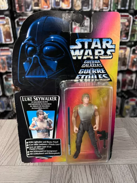 Star Wars - Power of the Force 2 - Luke Skywalker Dagobah (Red Trilogo Card)