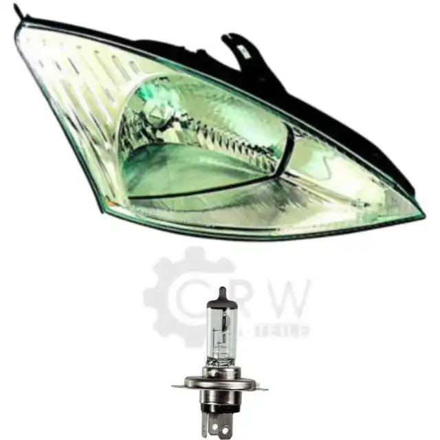 Alogena Faro Destra per Ford Focus Daw Dbw 1.6 16V 1.4 Dnw 1.8 Dfw