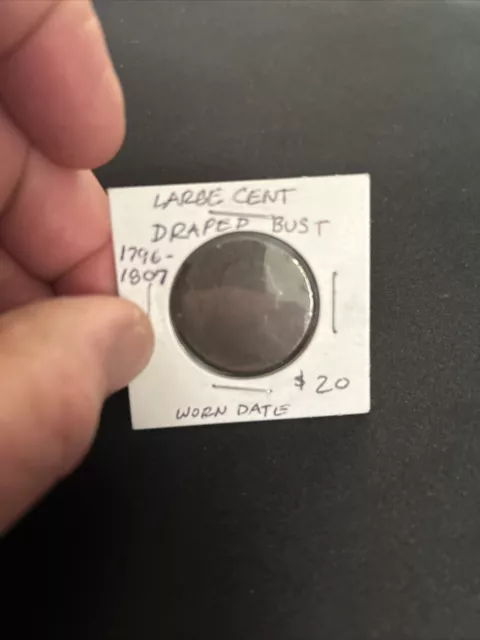 1796-1807 Draped Bust Large Cent Penny- With Stems