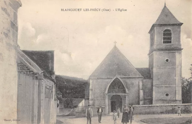 Cpa 60 Blaincourt Les Precy / Eglise