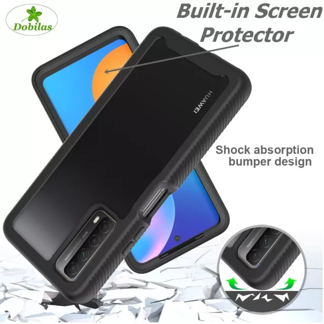 Case For Huawei P30 P40 Lite P Smart 2020 Cover Clear Case Full Body Shockproof 2