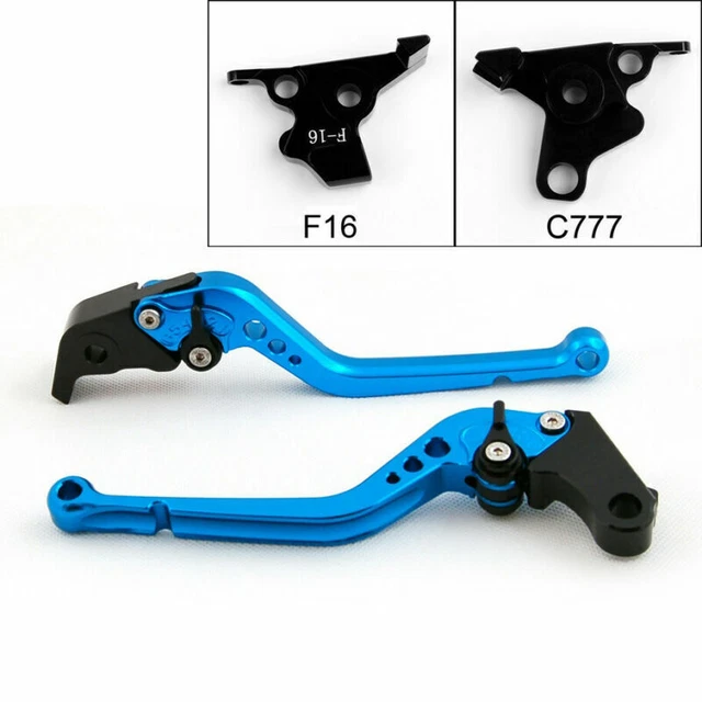 Leviers De Frein Et D'embrayage Courts Pour Ninja 250R 08-12, NINJA300R Abs 13-18, Ninja 400 18-20, Z300 15-18, Z250/SL 16-17, Z125 Pro 17-20, KLX125/D-TRACKER125 10-125 10-17. 6, KLX2. 50/D-Tracker