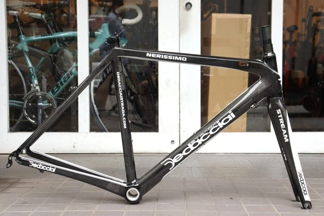 Cadre Vélo De Route Carbone Dedacciai Strada Nerissimo 2011 - Taille XS - Occasion Bon état