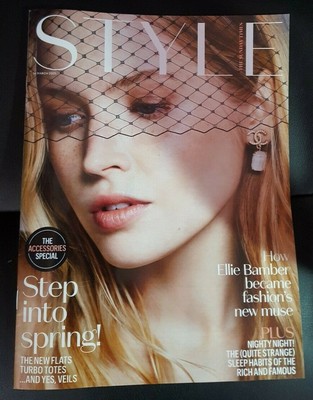 UK SUNDAY TIMES Style Magazine. Ellie Bamber. Isabel Marant. 14.3.21 $1