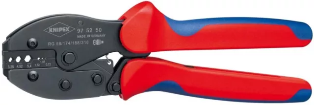 Knipex-Werk PreciForce Crimpzange 97 52 50 Presswerkzeuge PreciForce