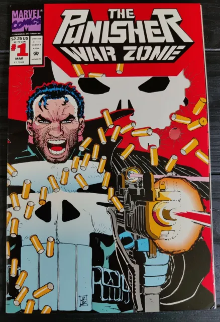 The Punisher War Zone 1 1st Thorn App. Vol. 1 NM Romira Jr Cover Marvel Avengers