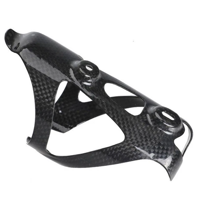 Durable Carbon Fiber Bicycle Water Bottle Cage Sleek and Stylish Accessory