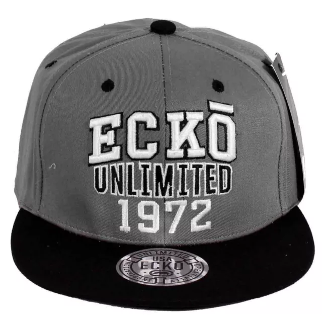 Ecko Homme 1972 Illimité Casquettes Snapback Neuf Hip Hop Star Era Time Is Money