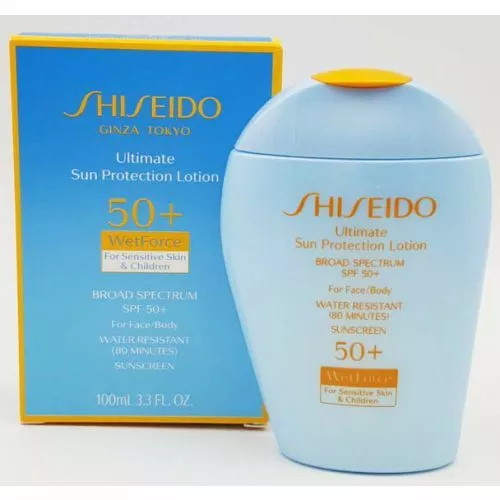 Shiseido Ultimate Sun Protection Lotion SPF 50   Sensitive & Child 3.3oz new