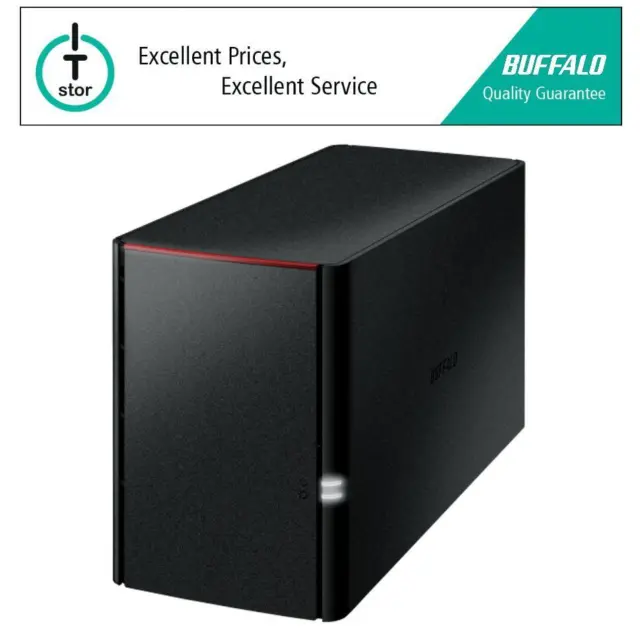 Buffalo LinkStation 220 - 2 Bay 4TB Desktop NAS Solution - B-Grade