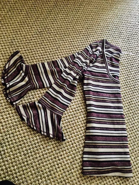 URBAN OUTFITTERS Long Sleeve Jersey Striped T Shirt Top Blouse Size Small