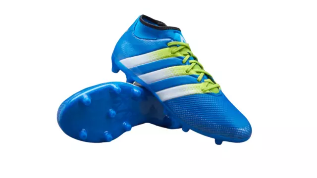 Botas para Hombre Adidas Ace 16.3 Primemesh FG/AG AQ2556 Reino Unido 8/9 Caja Blanca Grados B